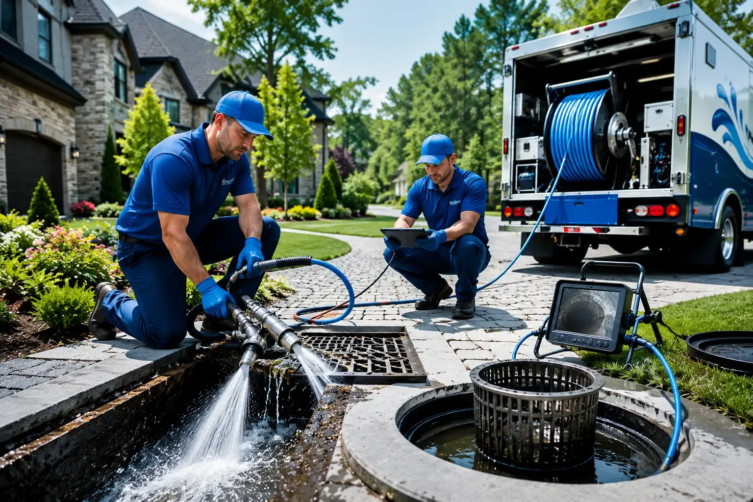 Local outdoor drain cleaning professionals in Mears, VA